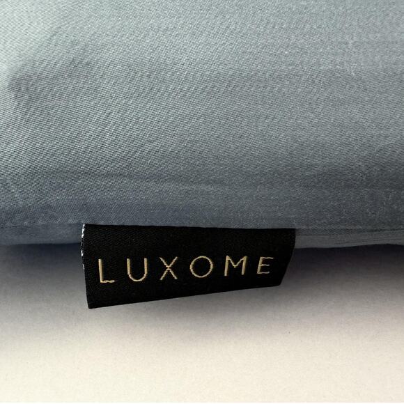 Luxome Sheet Set CAL KING Ocean Blue 100% Viscose Bamboo Cooling Soft Bedding - Picture 6 of 9